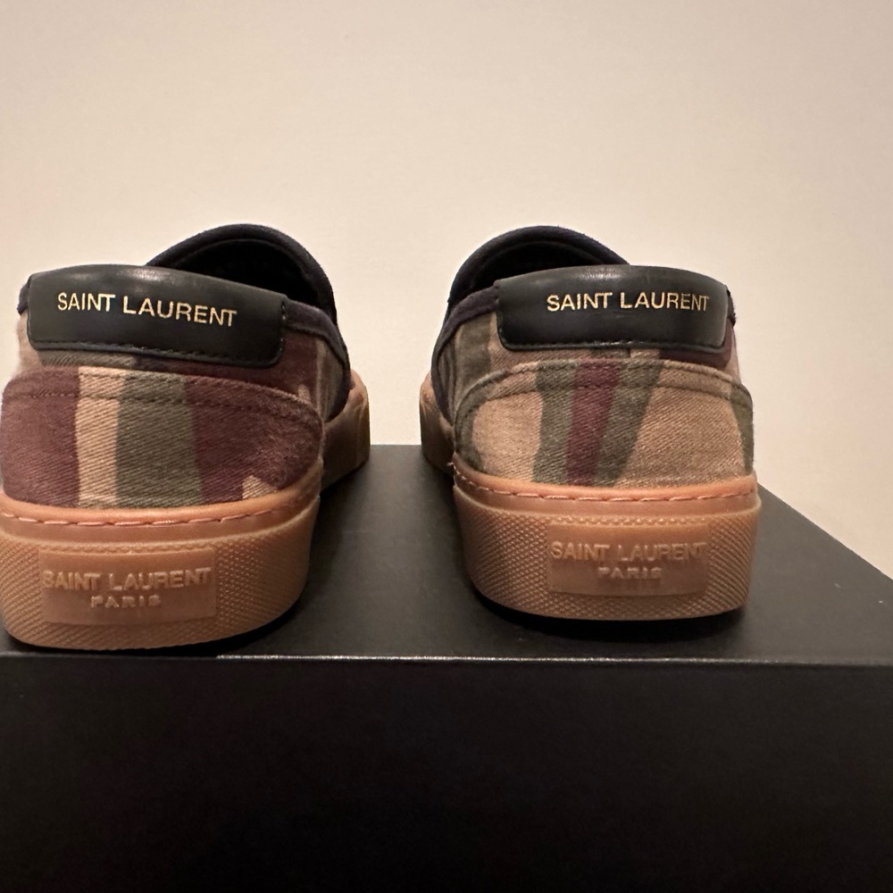 Saint Laurent Venice Camo Slip On - Picture 4 of 4